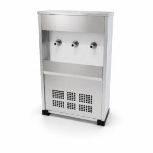 3 Tap Stainless Steel Water Cooler Dispenser - Commercial Cold Water Machine